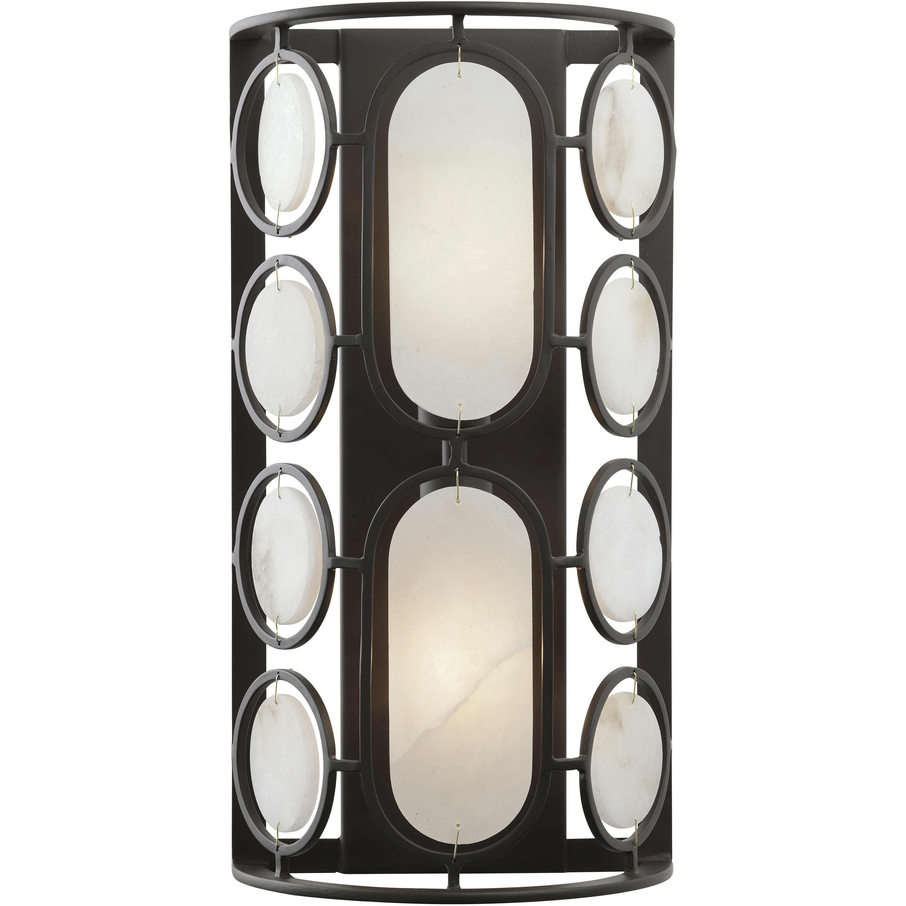 Oval Office 2 Light 10 inch Ironclad Wall Sconce Wall Light
