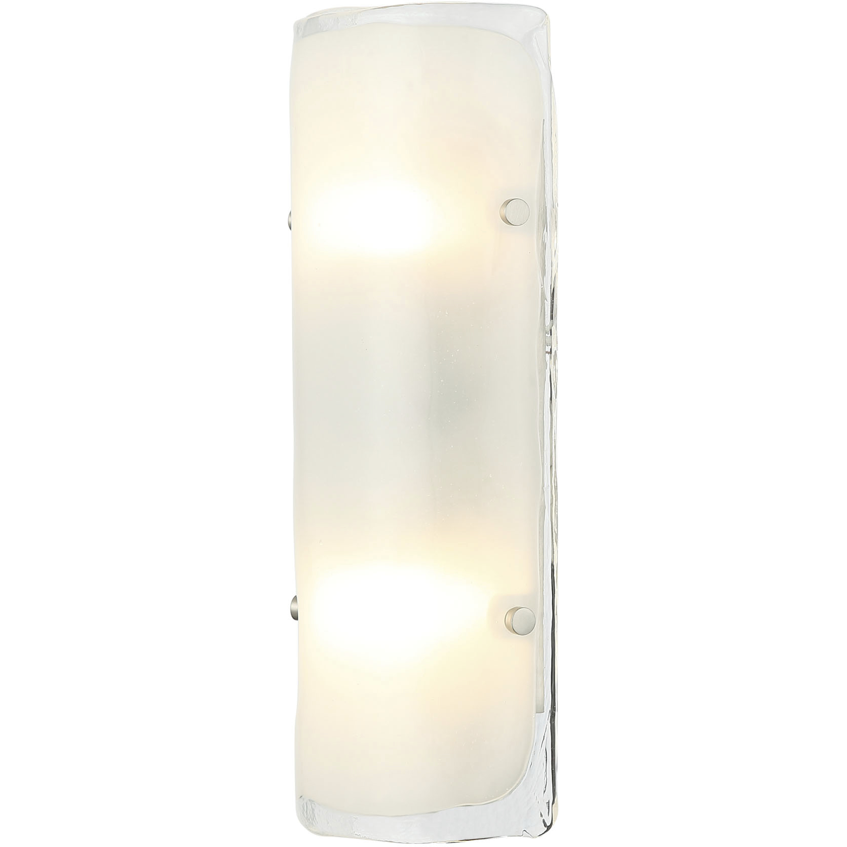 Fairchild 2 Light 6 inch Black and Polished Nickel with Satin Brass ADA Wall Sconce Wall Light
