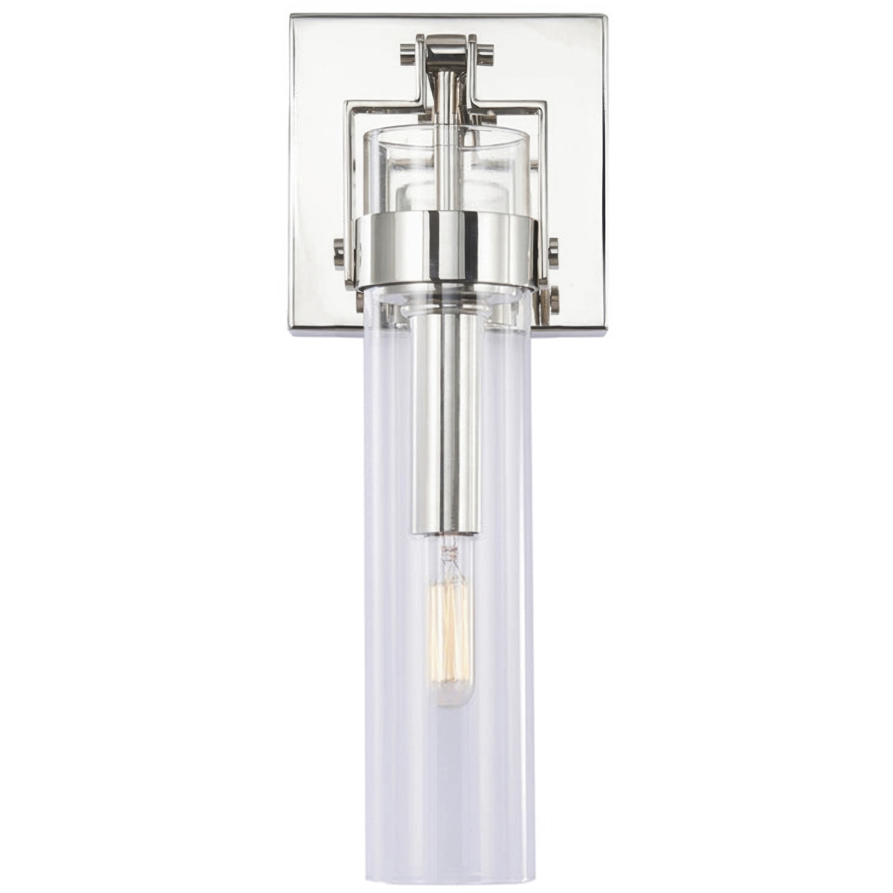 Foxwich 1 Light 7.3 inch Polished Nickel Wall Sconce Wall Light, Luz Studio