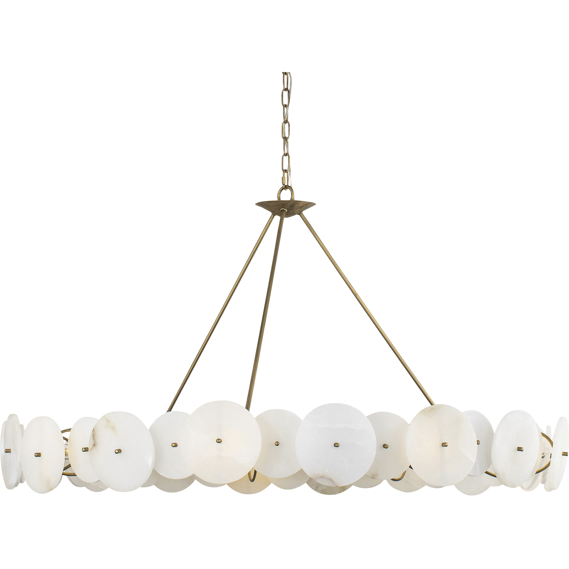 Cosmos 9 Light 48 inch Havana Gold Chandelier Ceiling Light, Smithsonian Collaboration