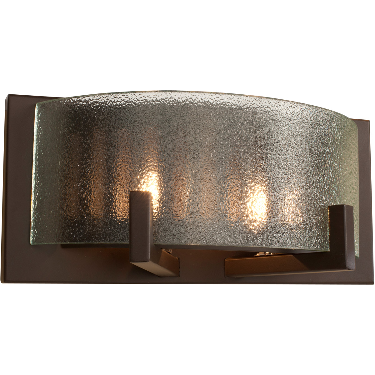 Firefly 2 Light 10.75 inch Industrial Bronze Bath Vanity Wall Light