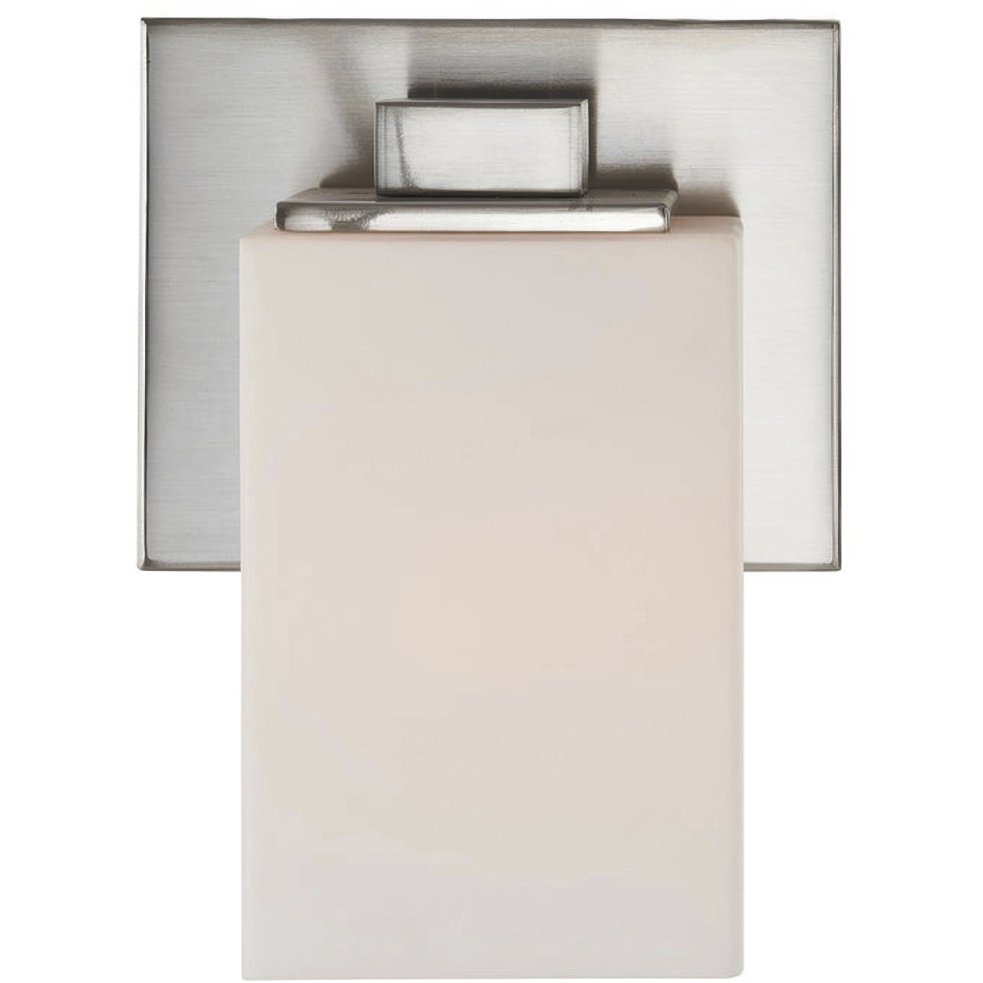 Capri 1 Light 6 inch Brushed Nickel Wall Sconce Wall Light, Luz Studio