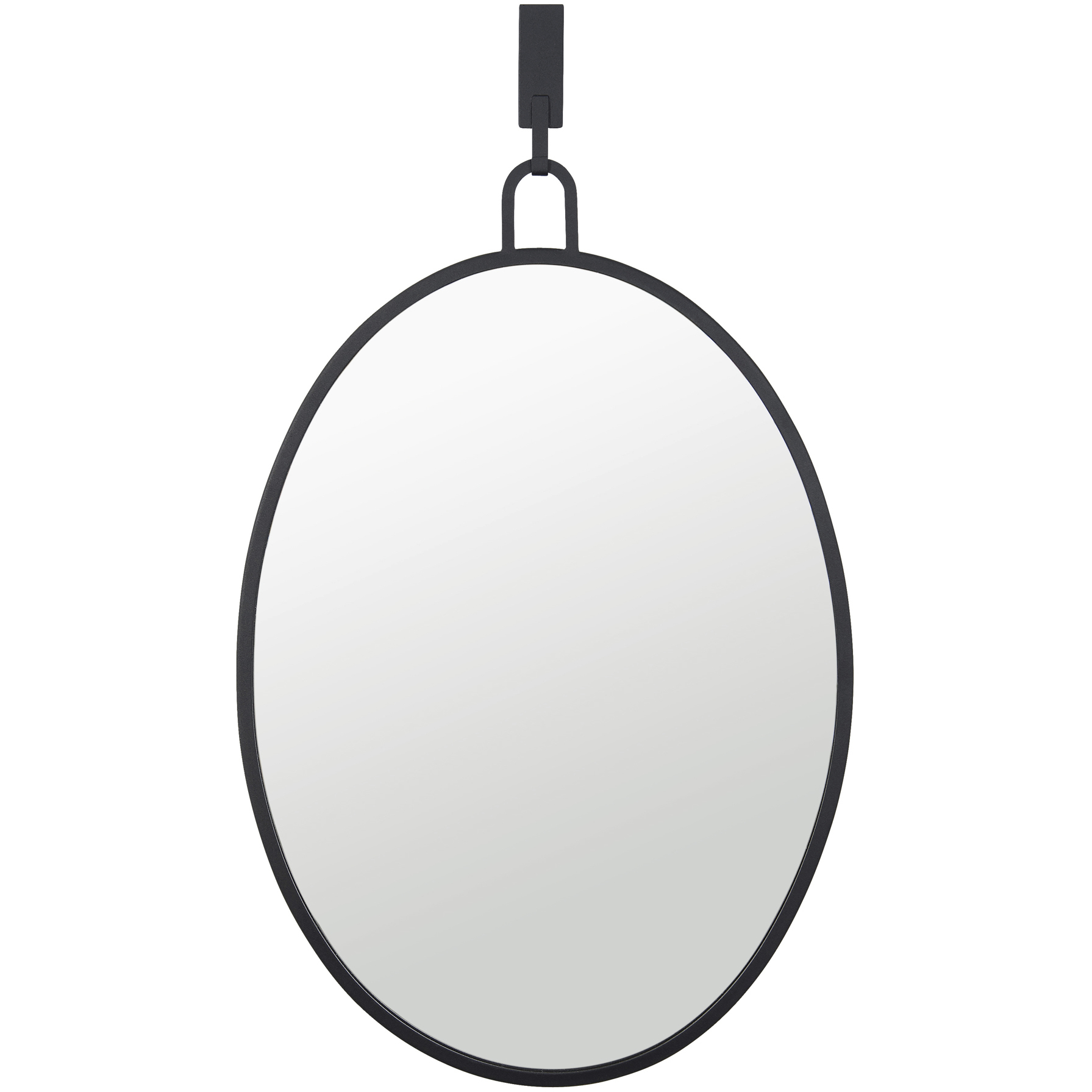 Stopwatch 33.25 X 22.25 inch Black Powder Room Wall Mirror, Varaluz Casa