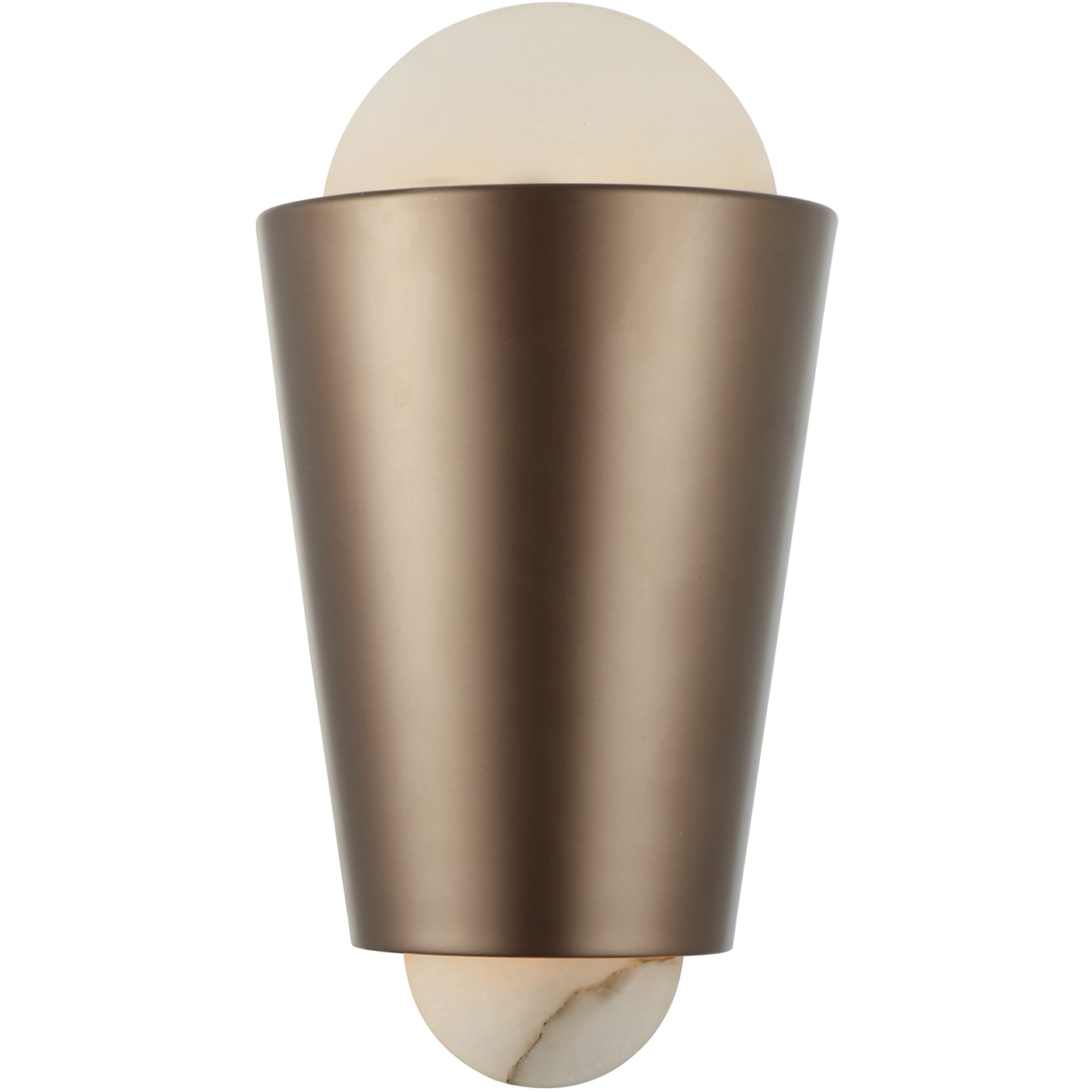 Rock On 2 Light 8.75 inch Brontourage and Matte Black Wall Sconce Wall Light